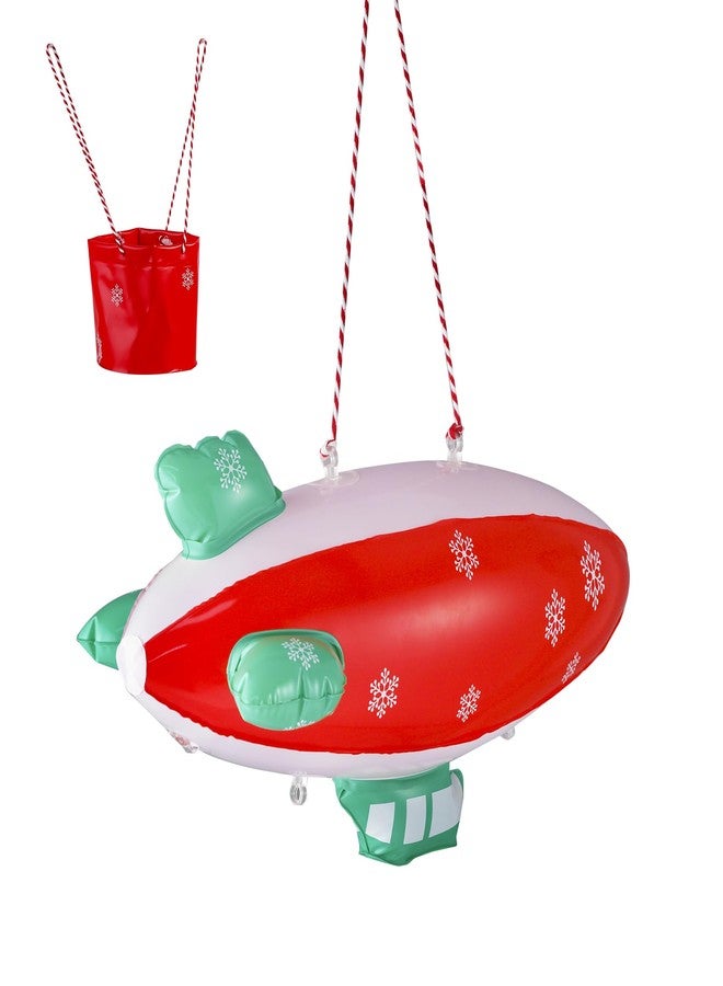 E-TING Santa Clothing Accessories Inflatable Fire Balloon Ship Flying Boat for elf Doll Christmas Decoration（Doll is not Included - Image 3